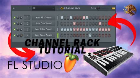 fl studio channel rack patterns